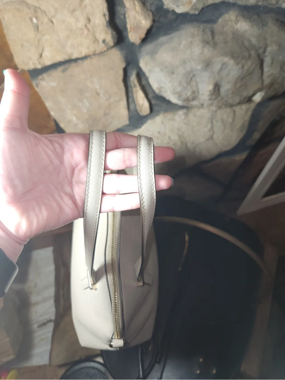 kate spade toupe saffiano